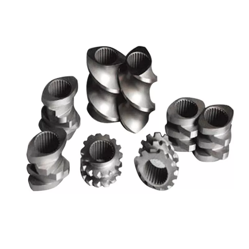 Segmentová šroubová hlaveň